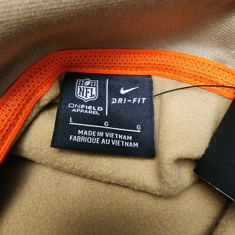 Chicago Bears Nike Salute to Service Therma Pullover Hoodie Women's  Sz Large - Picture 8 of 8